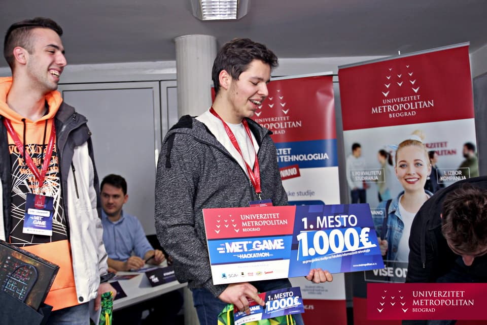 1st Place | Game Hackathon | Metropolitan